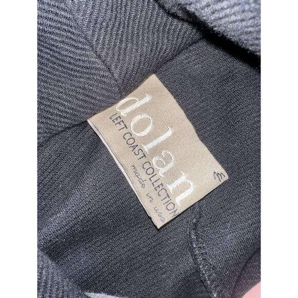 ANTHROPOLOGIE DOLAN Virgin Wool Sweater Womens Sz M Asymmetrical Zip Grunge Moto - Picture 8 of 12